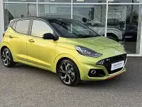New Hyundai i10 N Line 2025 Yellow Hatchback