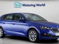 Used Skoda Scala SE Technology 110 HP (80 kW) 2022 Blue Hatchback