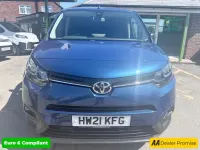 Used Toyota Proace 120 HP (88 kW) 2021 Blue MPV