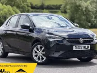Used Vauxhall Corsa Edition 75 HP (55 kW) 2022 Black Hatchback