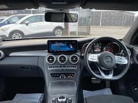 Used Mercedes C200 AMG line 180 HP (132 kW) 2019 White Coupe