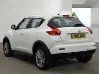 Used Nissan Juke Acenta 117 HP (86 kW) 2013 White SUV