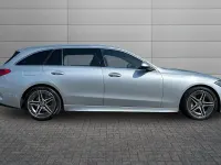 Used Mercedes C300 AMG line 281 HP (206 kW) 2023 High tech silver Estate