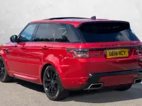 Used Land Rover Range Rover Sport Autobiography Dynamic 404 HP (297 kW) 2018 Red SUV