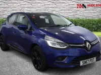 Used Renault Clio Dynamique 90 HP (66 kW) 2017 Blue Hatchback