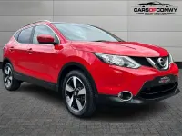 Used Nissan Qashqai N-TEC 110 HP (80 kW) 2016 Red SUV