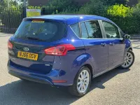 Used Ford B-MAX Titanium 100 HP (73 kW) 2017 Blue MPV