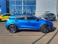 Used Ford Puma Titanium 125 HP (91 kW) 2023 Desert island blue SUV