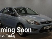 Used Ford Focus Zetec 2009 Blue Hatchback