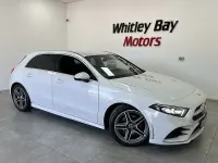 Used Mercedes A200 AMG line 163 HP (119 kW) 2020 White Hatchback