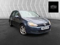 Used VW Golf VI SE 122 HP (89 kW) 2009 Blue Hatchback
