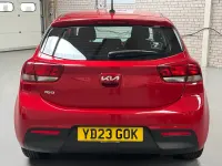 Used Kia Rio 83 HP (61 kW) 2023 Red Hatchback