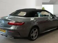 Used Mercedes E220 AMG Line Premium 194 HP (142 kW) 2018 Grey Cabriolet