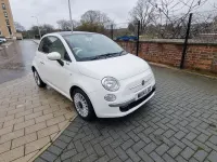 Used Fiat 500 Lounge 69 HP (50 kW) 2014 White Hatchback