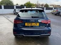 Used Audi A3 Sportback S-Line 2019 Blue Hatchback