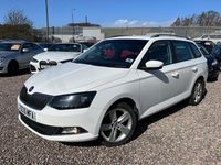 Used Skoda Fabia SE L 90 HP (66 kW) 2015 White Estate