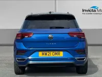Used VW T-Roc R-line 150 HP (110 kW) 2021 Blue SUV