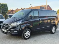 Used Ford Transit Custom Limited 130 HP (95 kW) 2023 Black Van
