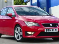 Used Seat Leon FR 125 HP (91 kW) 2014 Red Hatchback