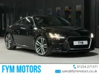 Used Audi TT S-Line 180 HP (132 kW) 2016 Black Coupe