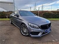 Used Mercedes C250 AMG Line Premium Plus 2016 Grey Coupe