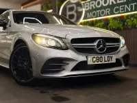 Begagnad Mercedes C43 AMG AMG 2019 Silver Sportkupé
