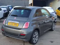 Begagnad Fiat 500 S 68 HK (50 kW) 2015 Grå Halvkombi