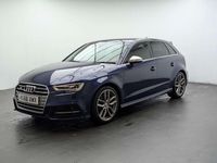 Used Audi S3 Sportback Design 2017 Blue Hatchback