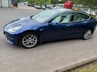 Used Tesla Model 3 Long Range AWD 366 kW (498 HP) 2019 Blue Sedan