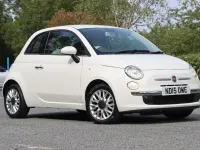 Used Fiat 500 Pop Star 69 HP (50 kW) 2015 White Hatchback