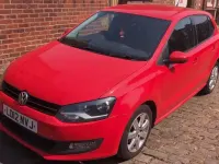 Used VW Polo Match 59 HP (43 kW) 2012 Red Hatchback