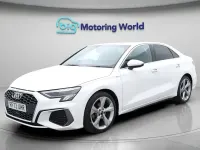 Used Audi A3 S-Line 150 HP (110 kW) 2024 White Sedan