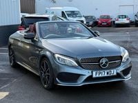 Used Mercedes C43 AMG Premium Plus 367 HP (269 kW) 2017 Grey Cabriolet