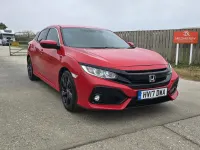 Used Honda Civic SR 129 HP (94 kW) 2017 Red Hatchback