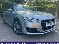 Used Audi TT Roadster Sport 184 HP (135 kW) 2017 Silver Cabriolet