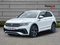Used VW Tiguan R-line 150 HP (110 kW) 2022 White SUV