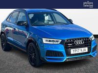 Used Audi Q3 Black Edition 177 HP (130 kW) 2017 Blue SUV
