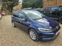 Used VW Touran SEL 150 HP (110 kW) 2017 Blue MPV
