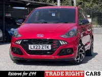 Used Hyundai i10 N Line 100 HP (73 kW) 2023 Red Hatchback