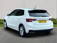 Used Skoda Fabia SE L 116 HP (85 kW) 2025 White Hatchback