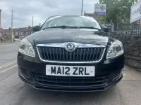 Begagnad Skoda Fabia SE 69 HK (50 kW) 2012 Svart Halvkombi