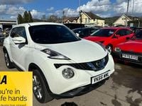 Used Nissan Juke Tekna 110 HP (80 kW) 2016 White SUV
