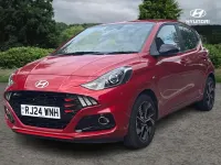 Used Hyundai i10 N Line 99 HP (72 kW) 2024 Red Hatchback