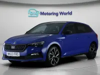 Used Skoda Scala Monte Carlo 150 HP (110 kW) 2023 Blue Hatchback