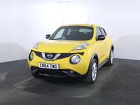 Used Nissan Juke Acenta Premium 115 HP (84 kW) 2014 Yellow SUV