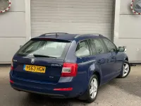 Used Skoda Octavia SE 150 HP (110 kW) 2014 Blue Estate