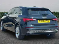 New Audi A3 e-tron Sport 2026 Mythos black, metallic Hatchback