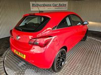 Used Vauxhall Corsa SRi 90 HP (66 kW) 2018 Red Hatchback