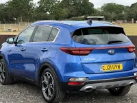Used Kia Sportage GT-Line S 136 HP (100 kW) 2021 Blue SUV
