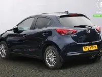 Used Mazda 2 Exclusive-Line 116 HP (85 kW) 2023 Blue Hatchback